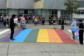 Abbotsford Senior Secondary first in district to install rainbow crosswalk – Surrey Now-Leader - Surrey Now Leader