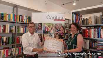 Sicherung des Buchcafé „Gleis 1“ am Bahnhof: Gewinnsparverein der Sparda-Bank München übergibt Spende