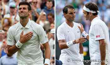 Novak Djokovic lifts lid on Rafael Nadal and Roger Federer 'influence' after Wimbledon win - Express