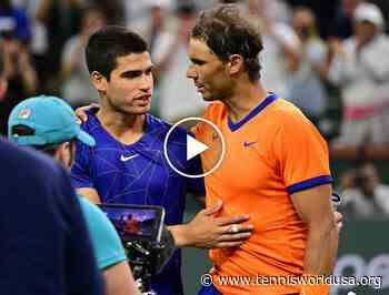 Carlos Alcaraz: I watch videos of Roger Federer, Rafael Nadal and Novak Djokovic - Tennis World USA