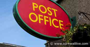 Post Office strike: Cornwall branches affected by row over pay next month - Cornwall Live