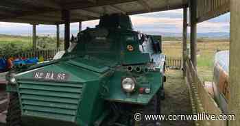 Quirkiest Cornwall Airbnb listing where you can sleep inside a tank called Sally - Cornwall Live