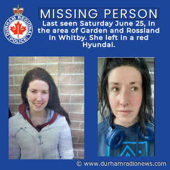 DRPS searching for missing Whitby woman - durhamradionews.com