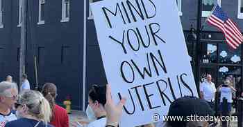 Dozens rally against anti-abortion decision in Belleville - St. Louis Post-Dispatch