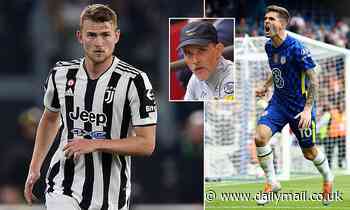 Chelsea are STILL looking to swap Christian Pulisic for Juventus defender Matthjis de Ligt