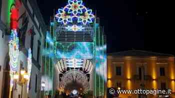 Luminarie spettacolari, successo per la prima serata di festa a Solofra - Ottopagine