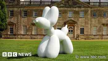Giant balloon dogs to form trail across Swindon - BBC