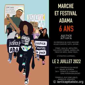 Beaumont-sur-Oise - Marche et festival pour Adama - L'Anticapitaliste