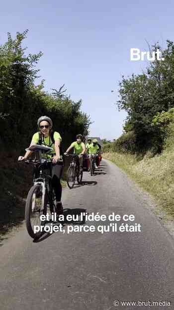 Des élèves de Pantin traversent la Normandie à vélo - Brut.