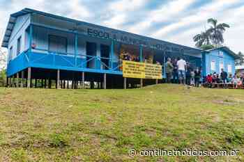 Prefeitura de Cruzeiro do Sul entrega escola nova na Comunidade Campinas - ContilNet Notícias