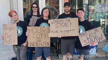 Union protests corporate obstructions at Bloomfield Starbucks | News | Pittsburgh - PGH City Paper