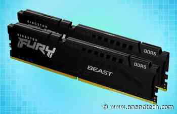 AT Deals: Kingston Fury Beast 32GB DDR5-5200 Kit Now $185 - AnandTech