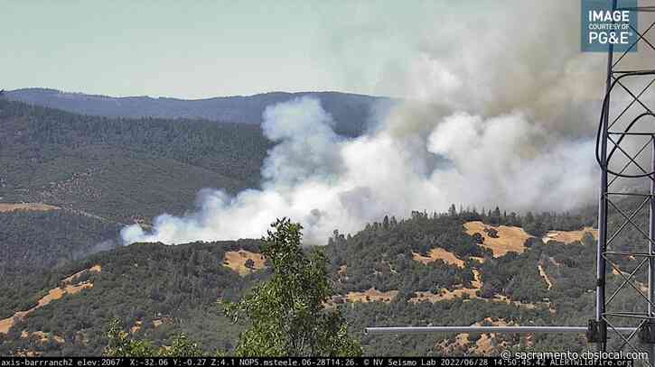 Firefighters Battling 510-Acre Rice Fire In Nevada County; Some Evacuation Orders Issued