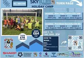COMMUNITY: SBitC holiday camps this Summer! - News - Coventry City