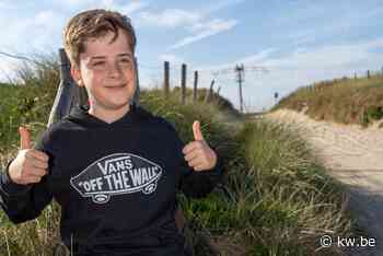 Oliver (10) is Kinderkrak in Middelkerke - KW.be - KW.be