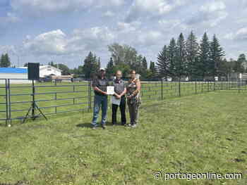 Treherne Agricultural Society receives Manitoba historical award - PortageOnline.com