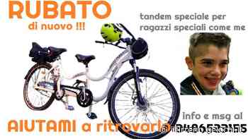 Prato, rubato di nuovo dopo quattro anni il tandem di un giovane autistico - Il Tirreno