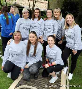 Luton Airport teams double champions in show of strength for charity tug of war competition - Luton Today