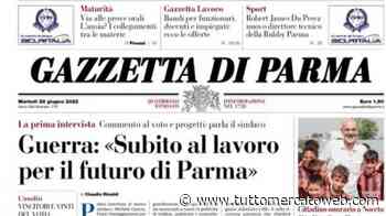 Gazzetta di Parma in apertura: "Pioli: ' Con Parma legame fortissimo. In futuro? Chissà..." - TUTTO mercato WEB