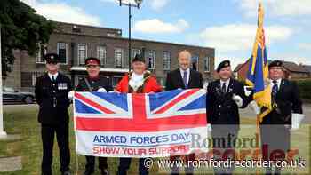 Armed Forces Week: Havering mayor raises flag - Romford Recorder