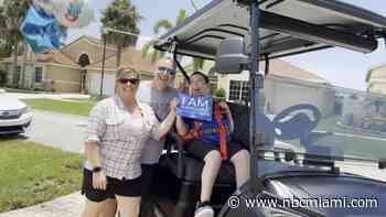 Make-A-Wish Grants Customized Golf Cart to Boca Raton Teen With Special Needs