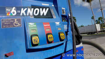 6 to Know: Gas Prices Drop Across Florida for Another Week