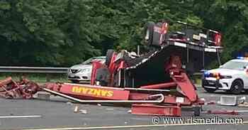 UPDATE: Flemington Man Killed After Crane Truck Overturns on Parkway in Woodbridge - RLS Media