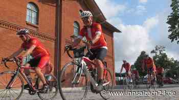 Jubiläumsritt zur Partnerstadt Caneva – Radfahrer von „Frischauf“ Neumarkt-St. Veit auf dem Weg ins Friaul