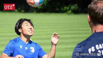 Von Tokio nach Jena: Takero Itoi will sich beim FC Carl Zeiss einen Stammplatz erobern - Ostthüringer Zeitung