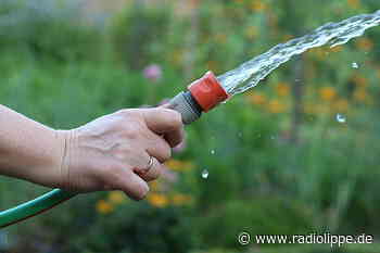 THW Lemgo füllt leergelaufenen Hochbehälter in Kirchheide mit 100.000 Litern Wasser - Radio Lippe