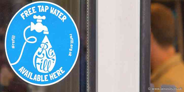 Over 4,000 London venues now offer free water refills
