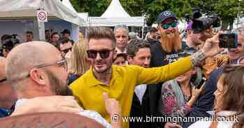 David Beckham shares common health issue as fans rush to support him - Birmingham Live