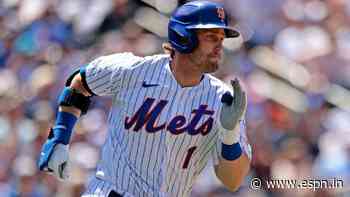 Jeff McNeil returns to New York Mets' lineup after five games out with hamstring injury - ESPN India