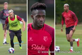 Pictures: Joao Pedro, Kamara and Femenia in Watford pre-season training
