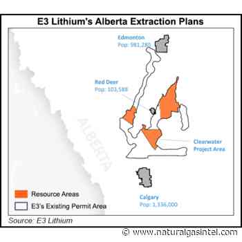 Imperial, E3 Piloting Lithium Extraction in Alberta's Leduc Oilfield - Natural Gas Intelligence
