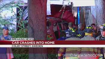 Car crashes into Sweden home
