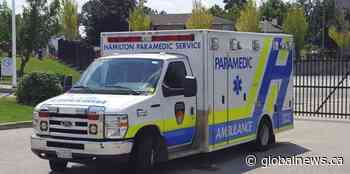 Hamilton paramedics involved in Mount Hope crash near Upper James and Airport Road - Global News