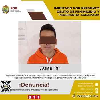 Presunto feminicida es imputado en Coatepec - Hora Cero | Noticias de Veracruz