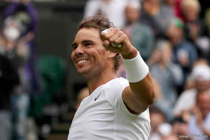 Rafael Nadal Escapes 1st Round And Covid Chaos To Advance At Wimbledon - Forbes