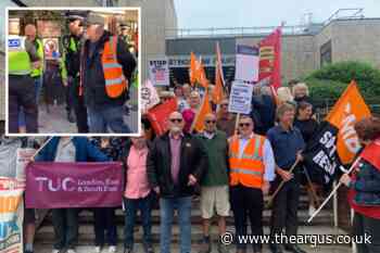 GMB Union plead not guilty to blocking lorries in Hailsham