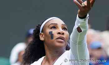 Why Serena Williams wore black stickers on her face at Wimbledon