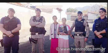 Polícia Militar e Guarda Municipal fazem homenagem para uma moradora de Andradas - ANTV - Notícias de Andradas e região - TV Andradas