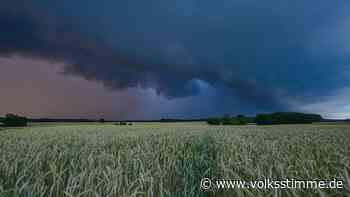 Warnung vor Starkregen in Wittenberg - Unwettergefahr durch Kaltfront - Volksstimme