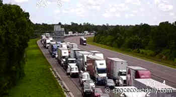 TRAFFIC ALERT: I-95 Northbound Lanes Closed in Palm Bay Due to Vehicle Crash - SpaceCoastDaily.com