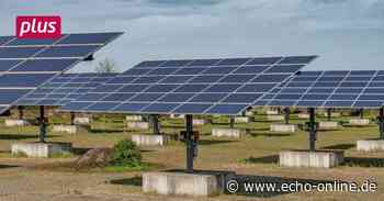 Solarpark in Seeheim-Jugenheim auf der Agenda - Echo Online