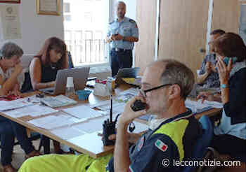 Merate: esercitazione della Protezione civile con riunione unità di crisi - Lecco Notizie