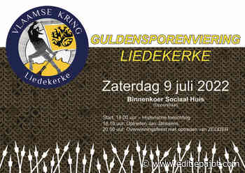Een 'echte' Guldensporenviering in LIEDEKERKE - Editiepajot