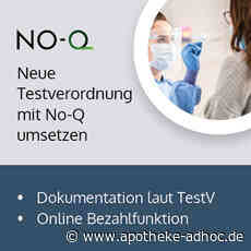 No-Q unterstützt bei der Umsetzung der neuen Testverordnung