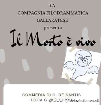 Saronno questa sera al Teatro Giuditta Pasta va in scena "Il morto è Vivo" - La Provincia di Varese