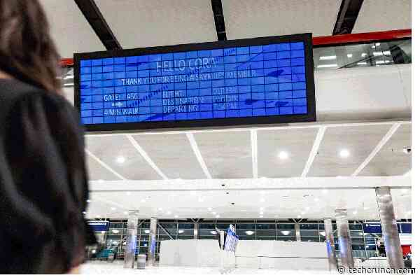 Delta and Misapplied Sciences launch a personalized flight information board in Detroit
